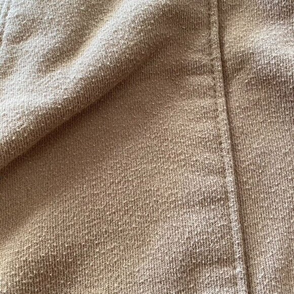 Abercrombie & Fitch Tan Sweatshorts Plush Lounge Shorts Size Medium B13 - Picture 6 of 6